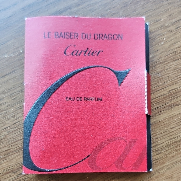 New Cartier Le Baiser du Dragon Perfume Spray Vial Set Of 3 Samples - Picture 5 of 5